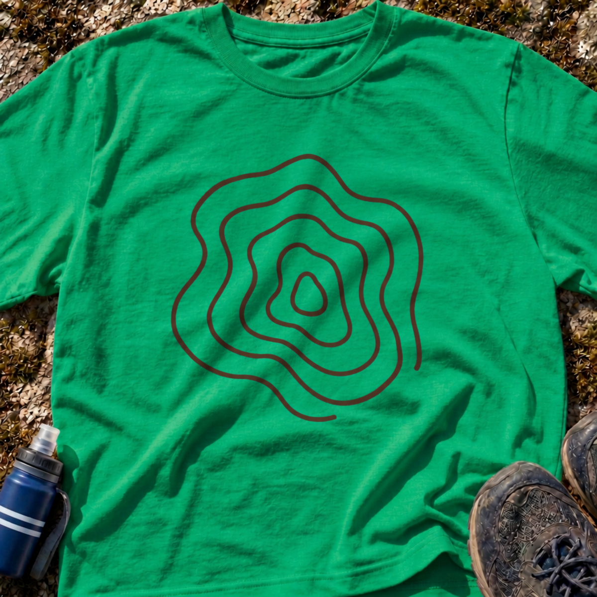 Hoogtelijnen T-Shirt