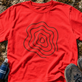 Hoogtelijnen T-Shirt