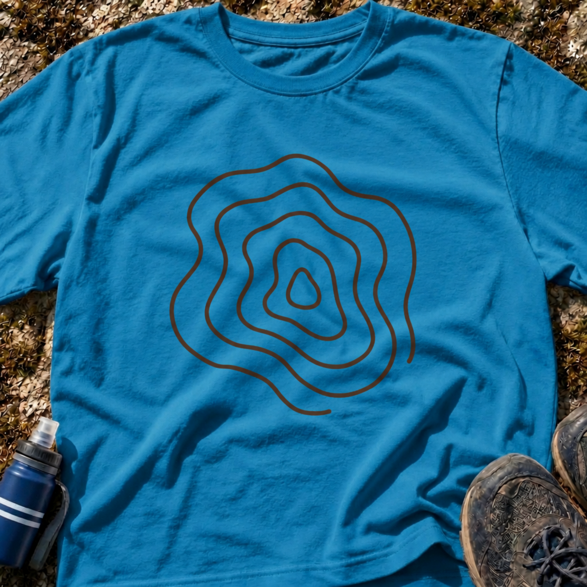 Hoogtelijnen T-Shirt