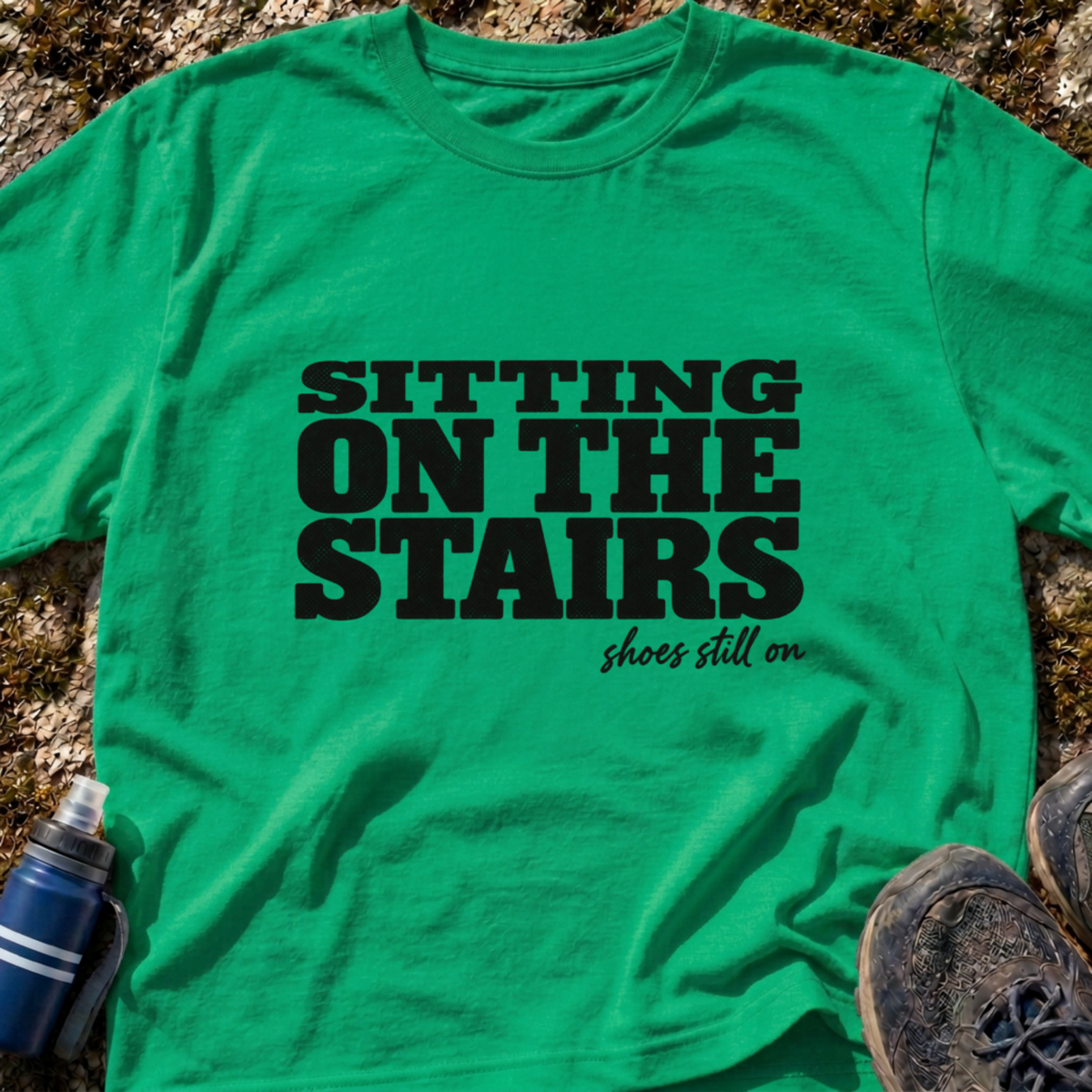 Sitting Stairs T-Shirt