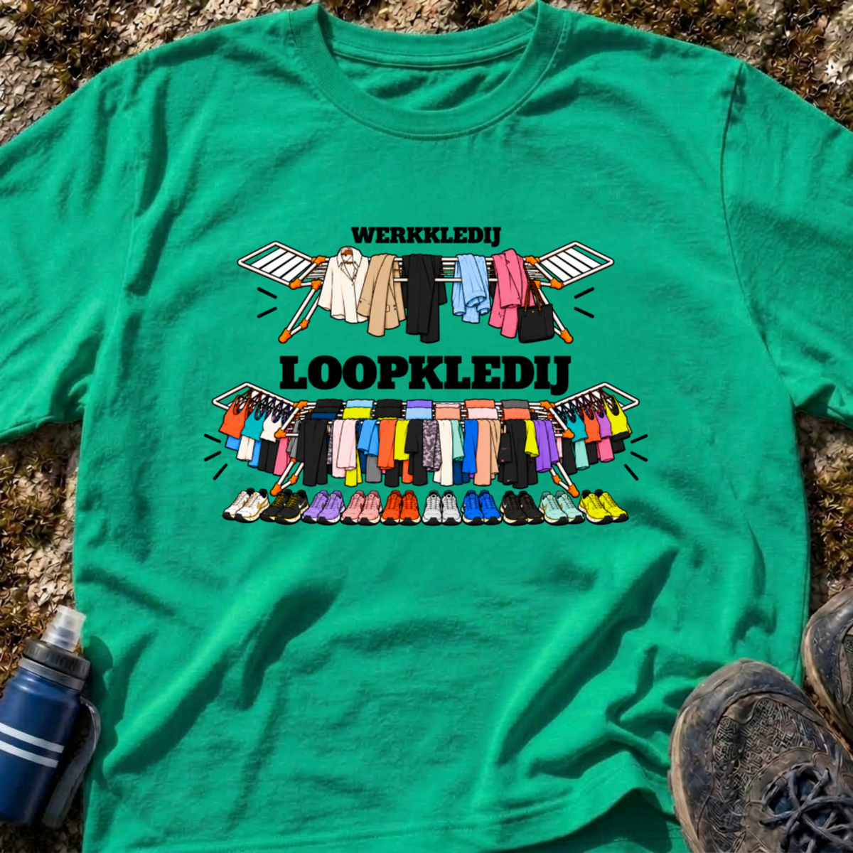 Loopkledij Droogrek T-Shirt