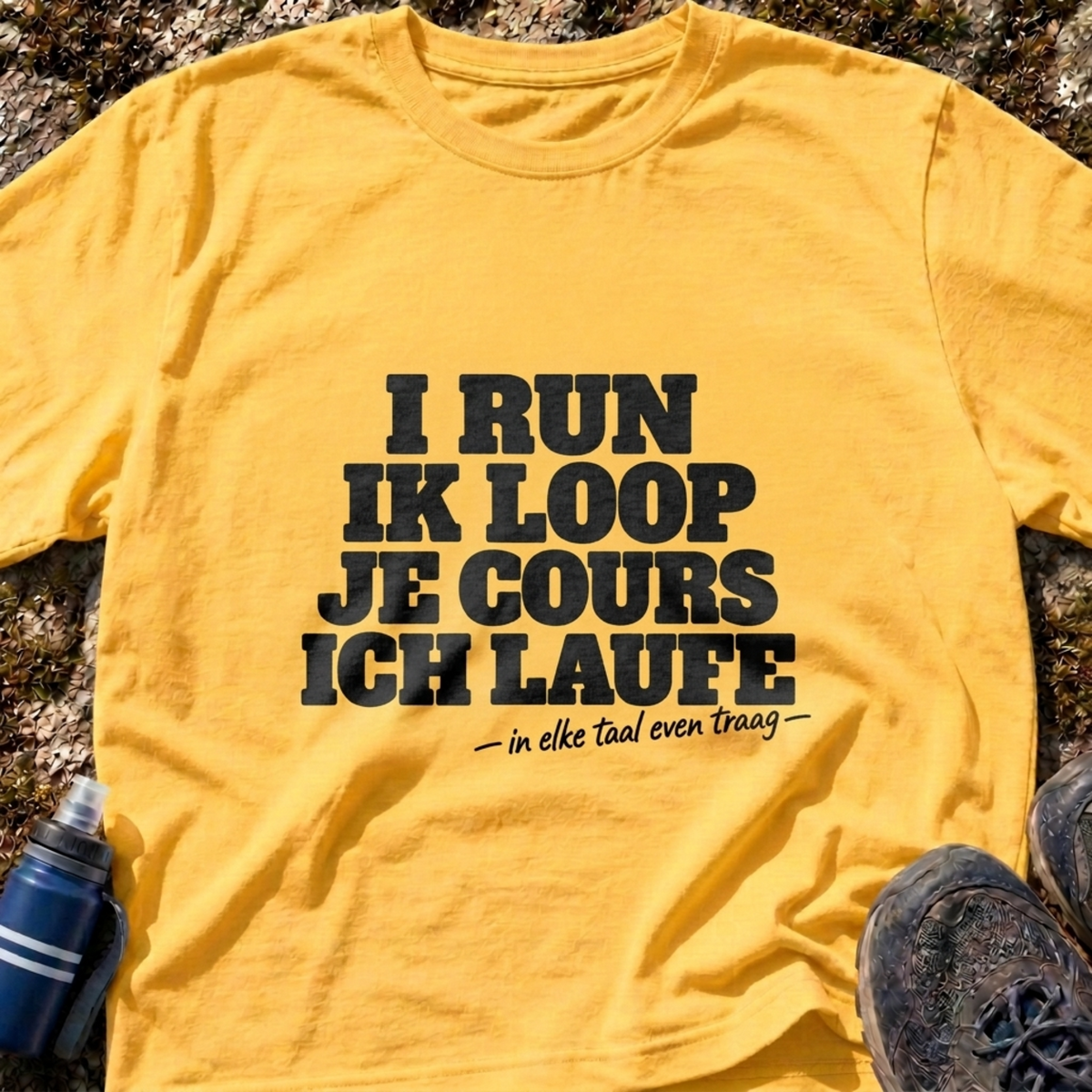 Meertalig Traag T-Shirt
