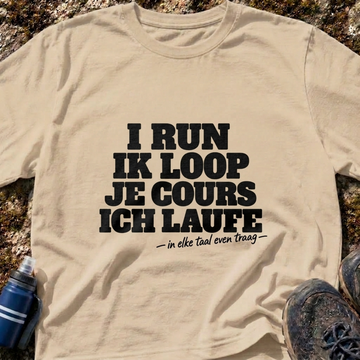 Meertalig Traag T-Shirt
