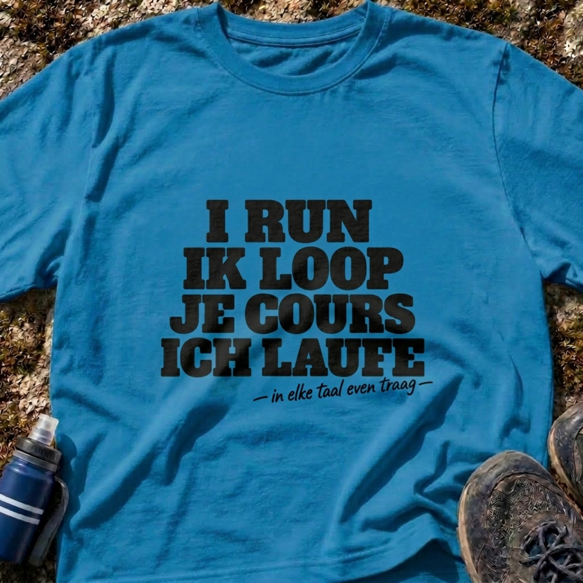 Meertalig Traag T-Shirt