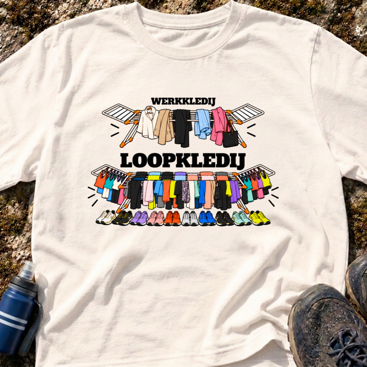 Loopkledij Droogrek T-Shirt