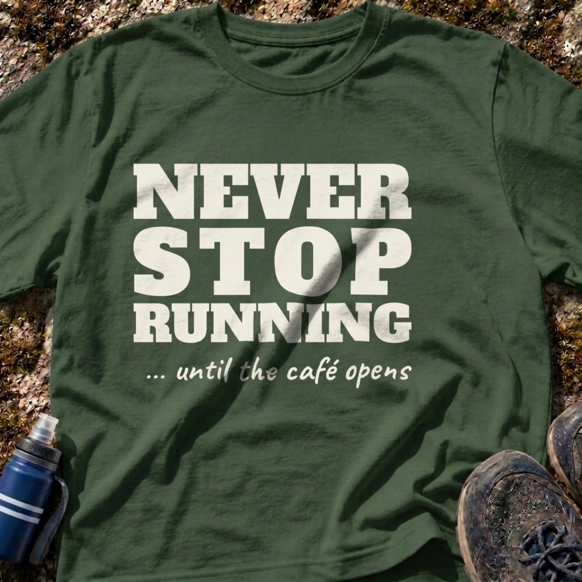 Never Stop Running T-Shirt