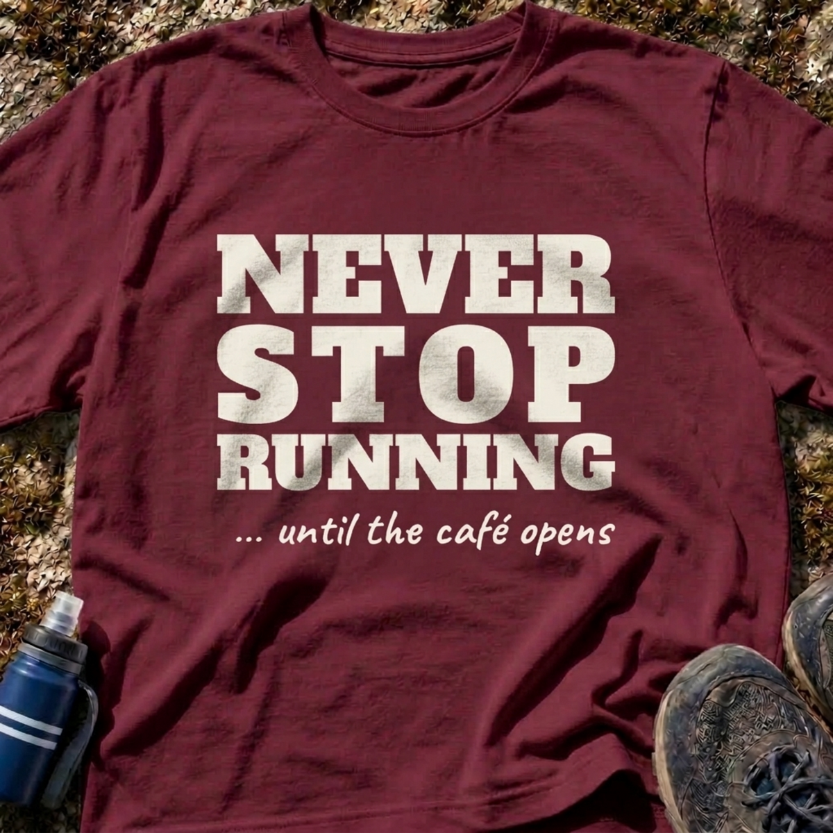 Never Stop Running T-Shirt