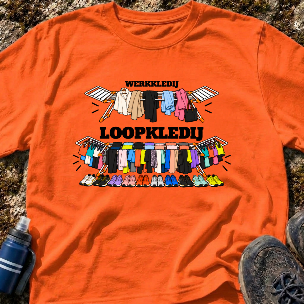Loopkledij Droogrek T-Shirt