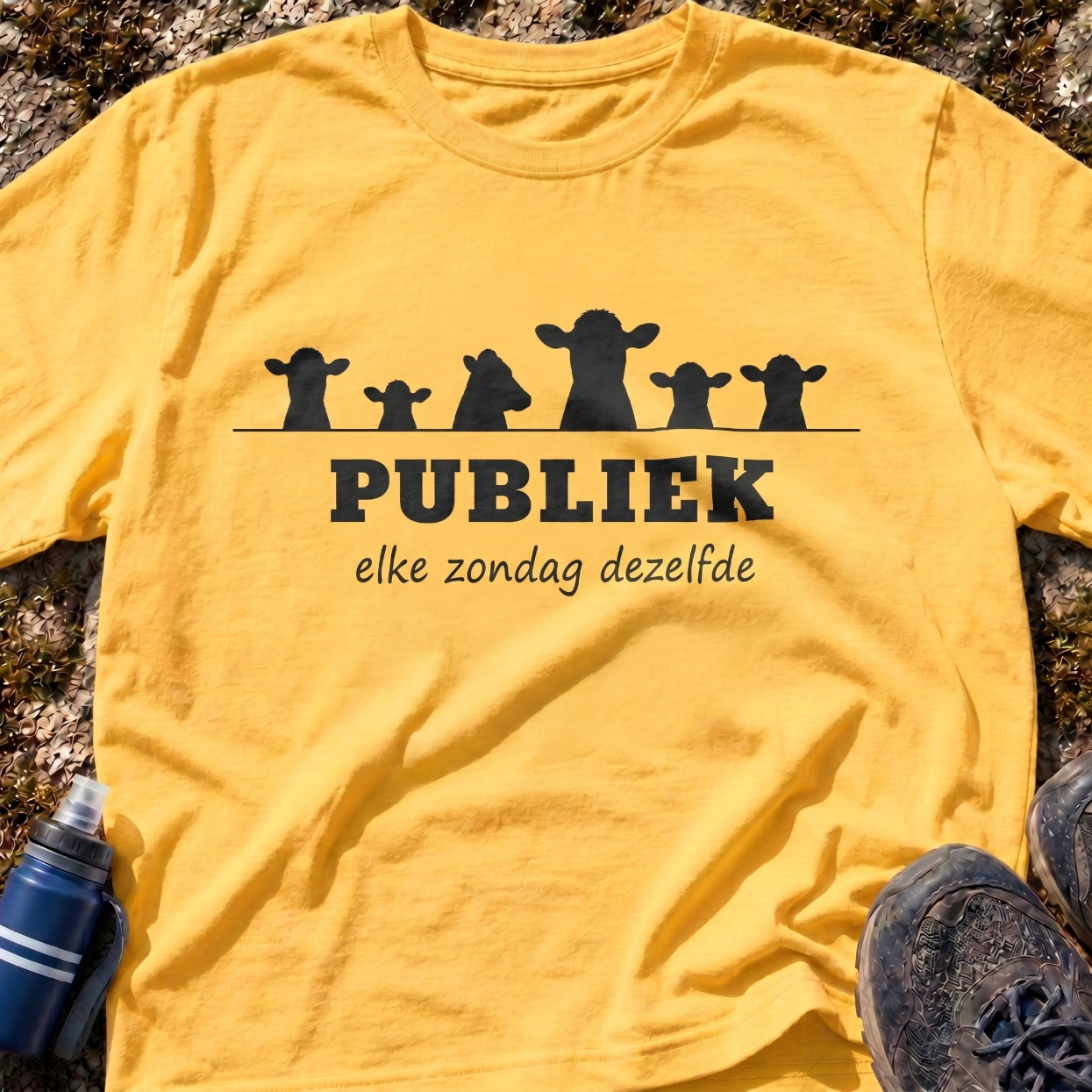Publiek elke zondag dezelfde