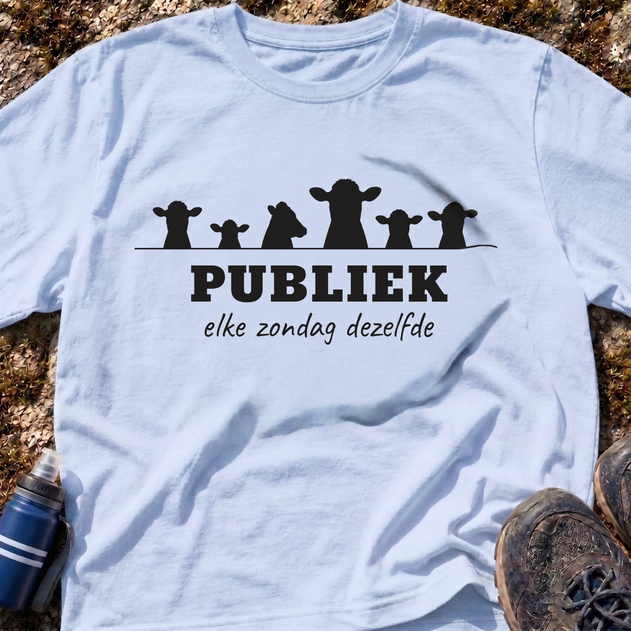 Publiek elke zondag dezelfde