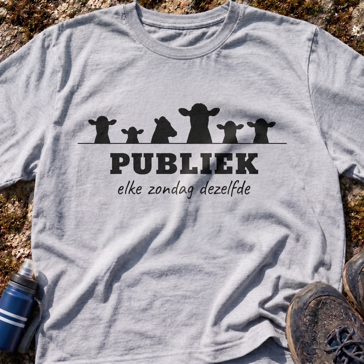 Publiek elke zondag dezelfde