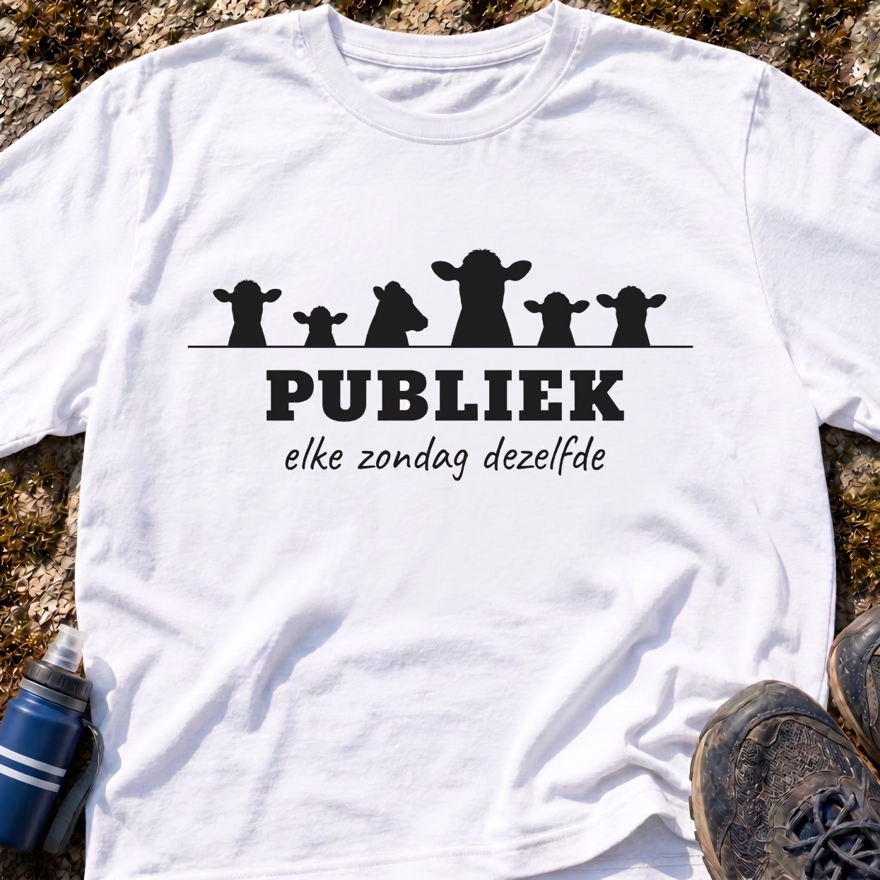 Publiek elke zondag dezelfde