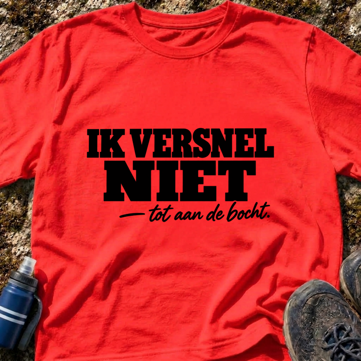 Ik Versnel Niet T-Shirt