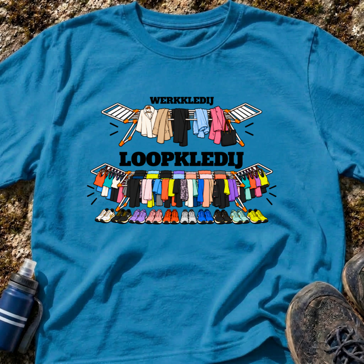 Loopkledij Droogrek T-Shirt